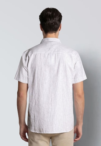 Clean Cut Copenhagen Comfort fit Overhemd 'Luca' in Wit