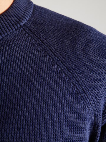 SELECTED Pullover 'SLHBORA' in Blau