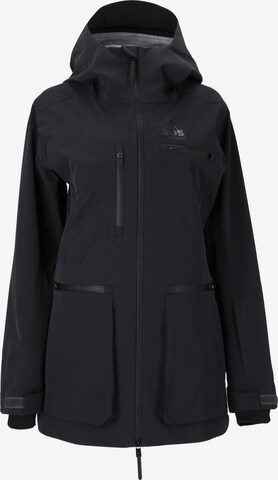 SOS Performance Jacket 'Silverton' in Black: front