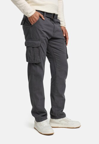 Regular Pantalon cargo 'INPascan' INDICODE JEANS en gris