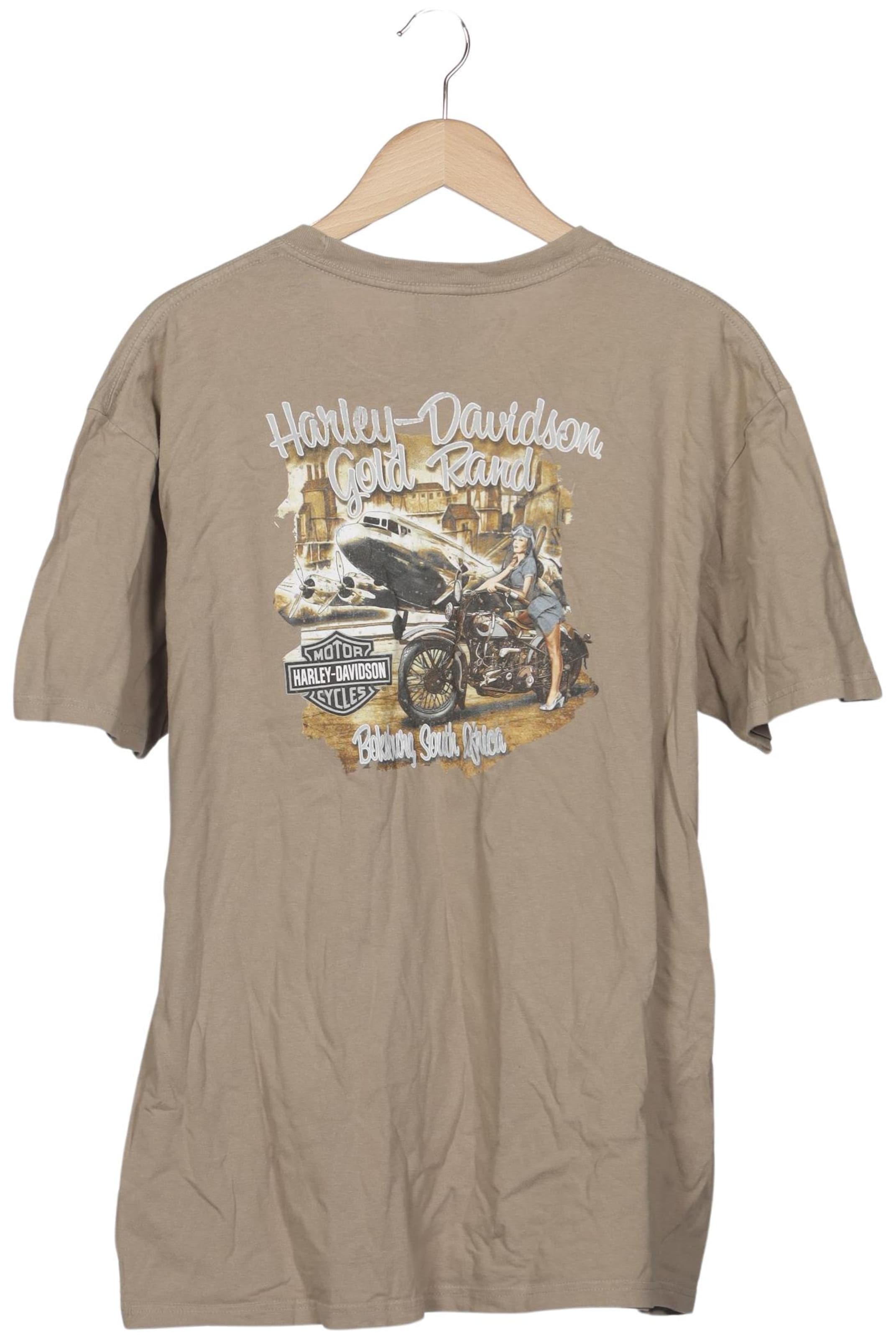 Harley Davidson Shirt in XL in Beige
