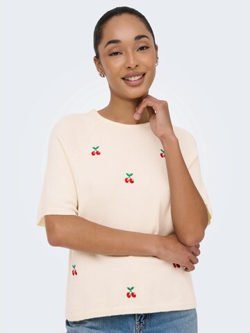 ONLY Pullover 'ONLKatia' in Grau