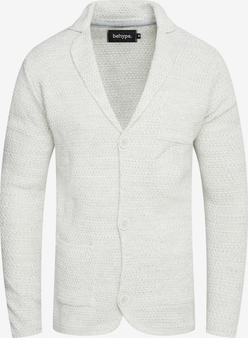 behype Knit Cardigan 'FELIAN' in White: front