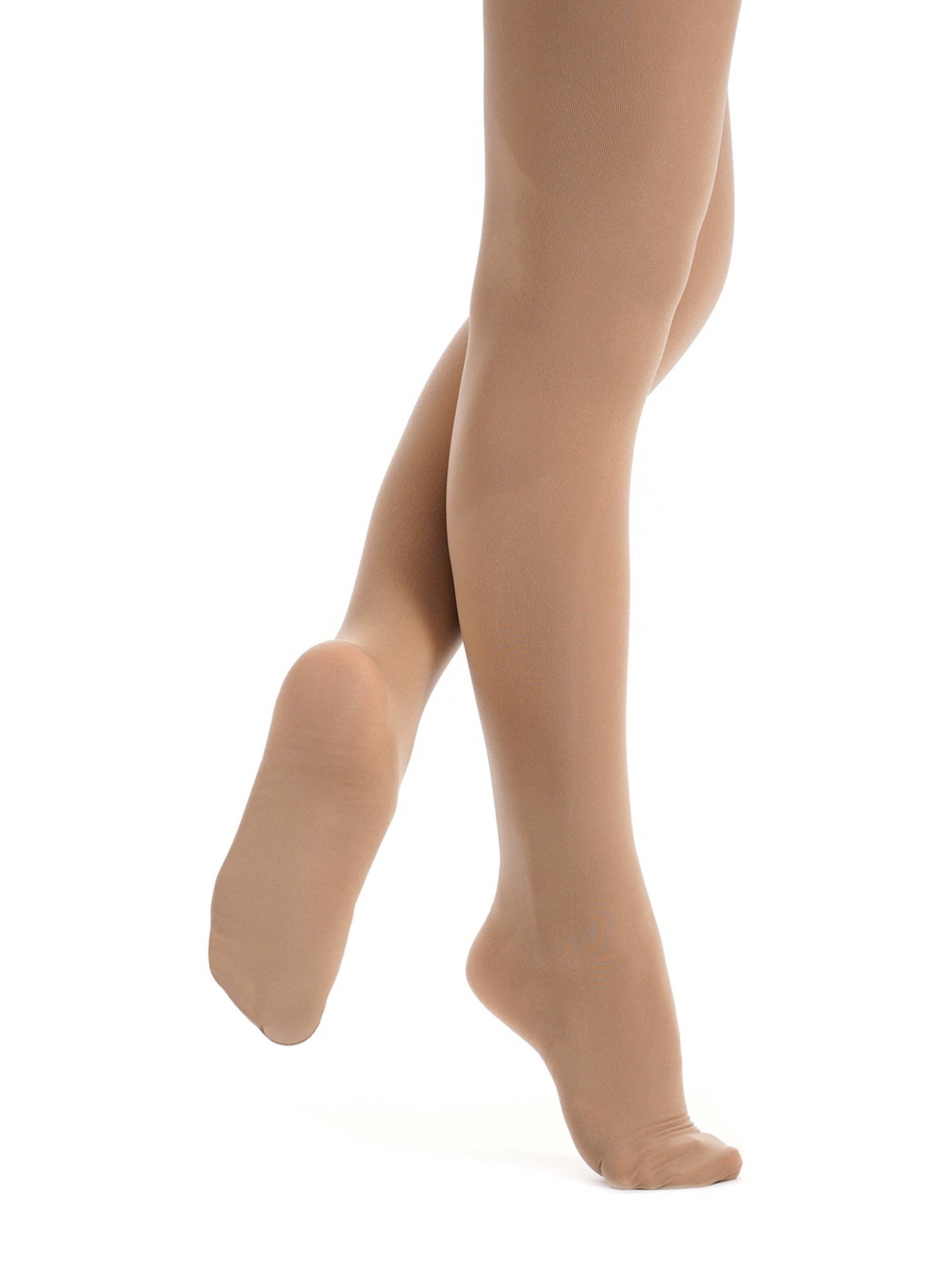 Tanzmuster Tights 'Kira' in Brown: front