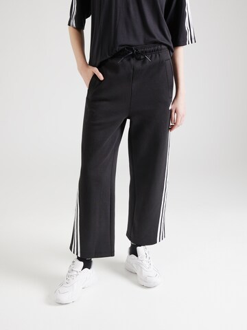 ADIDAS SPORTSWEAR Loose fit Sports trousers 'Future Icons' in Black: front