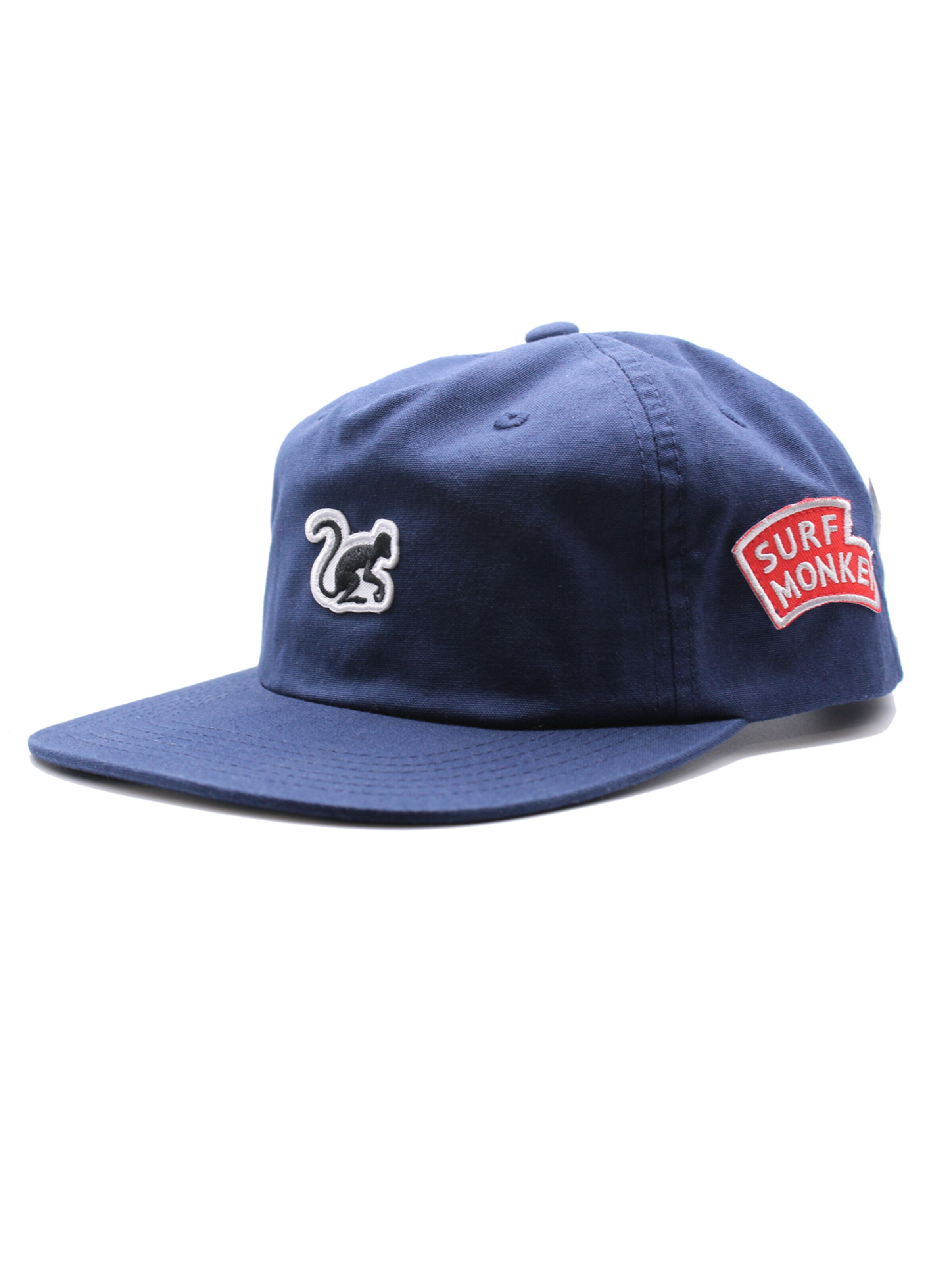 Surf Monkey Czapka z daszkiem '5-Panel Cap Organic' w kolorze niebieski: przód