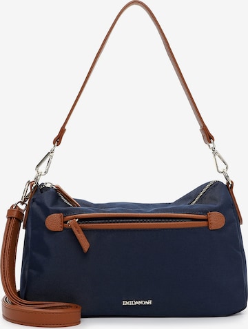 Emily & Noah Posetaske 'Jarina' i blå: forside