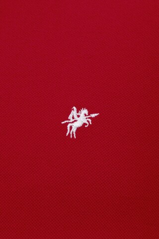 DENIM CULTURE Skjorte 'Draven' i rød