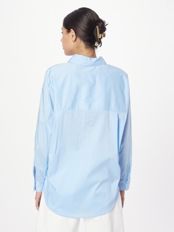 UNITED COLORS OF BENETTON Bluse in Blau