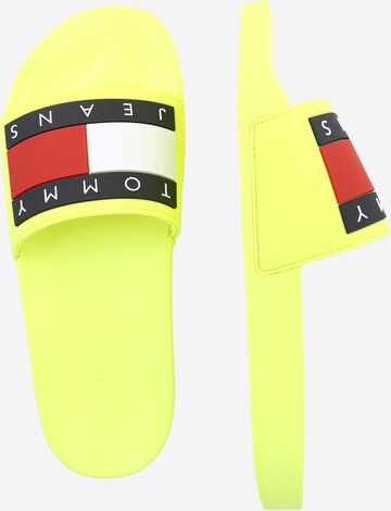 Tommy Jeans Mules in Yellow