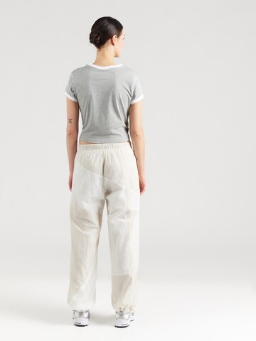 Nike Sportswear Baggy Nadrág - fehér: hátul