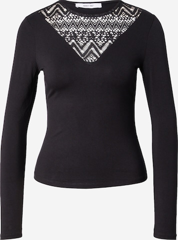ABOUT YOU Shirt 'Clarissa' in Schwarz: Vorderseite