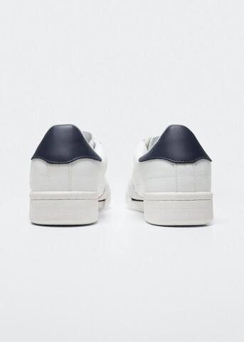 MANGO MAN Sneakers laag 'Cup1' in Wit