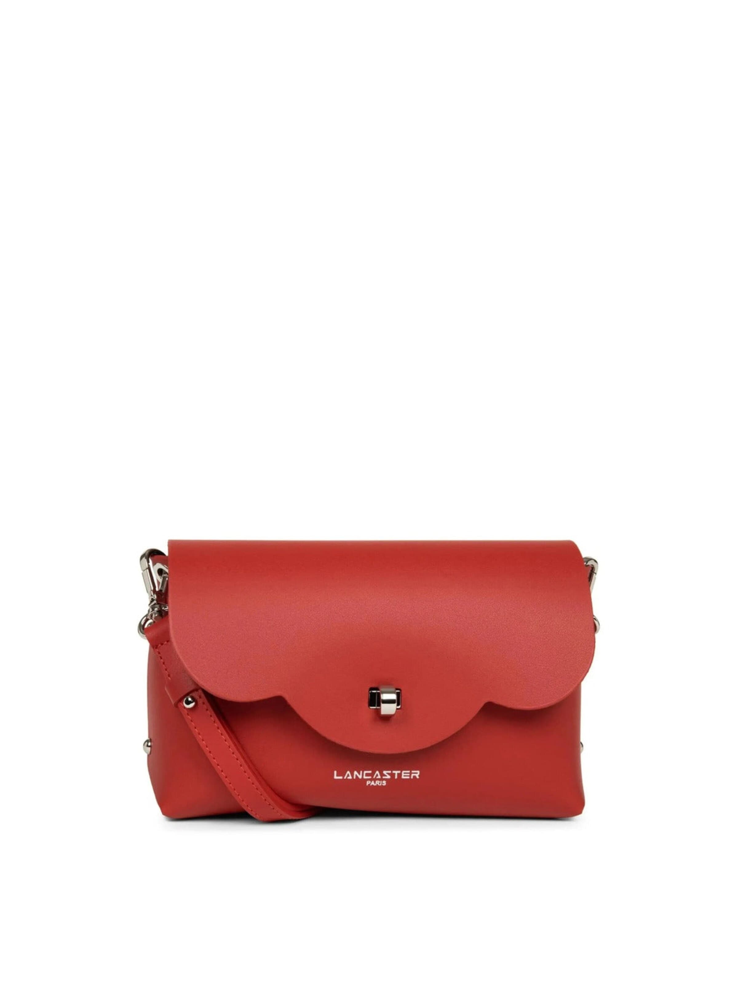 Borsa a spalla 'City Flore' di LANCASTER Paris in rosso: frontale
