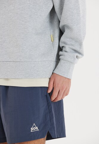 SOS Sweatshirt 'Bovec' in Grijs