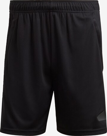 Regular Pantalon de sport 'Essentials' ADIDAS PERFORMANCE en noir : devant