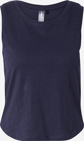 ONLY PLAY - Top deportivo 'ONPSTAY' en azul: frente