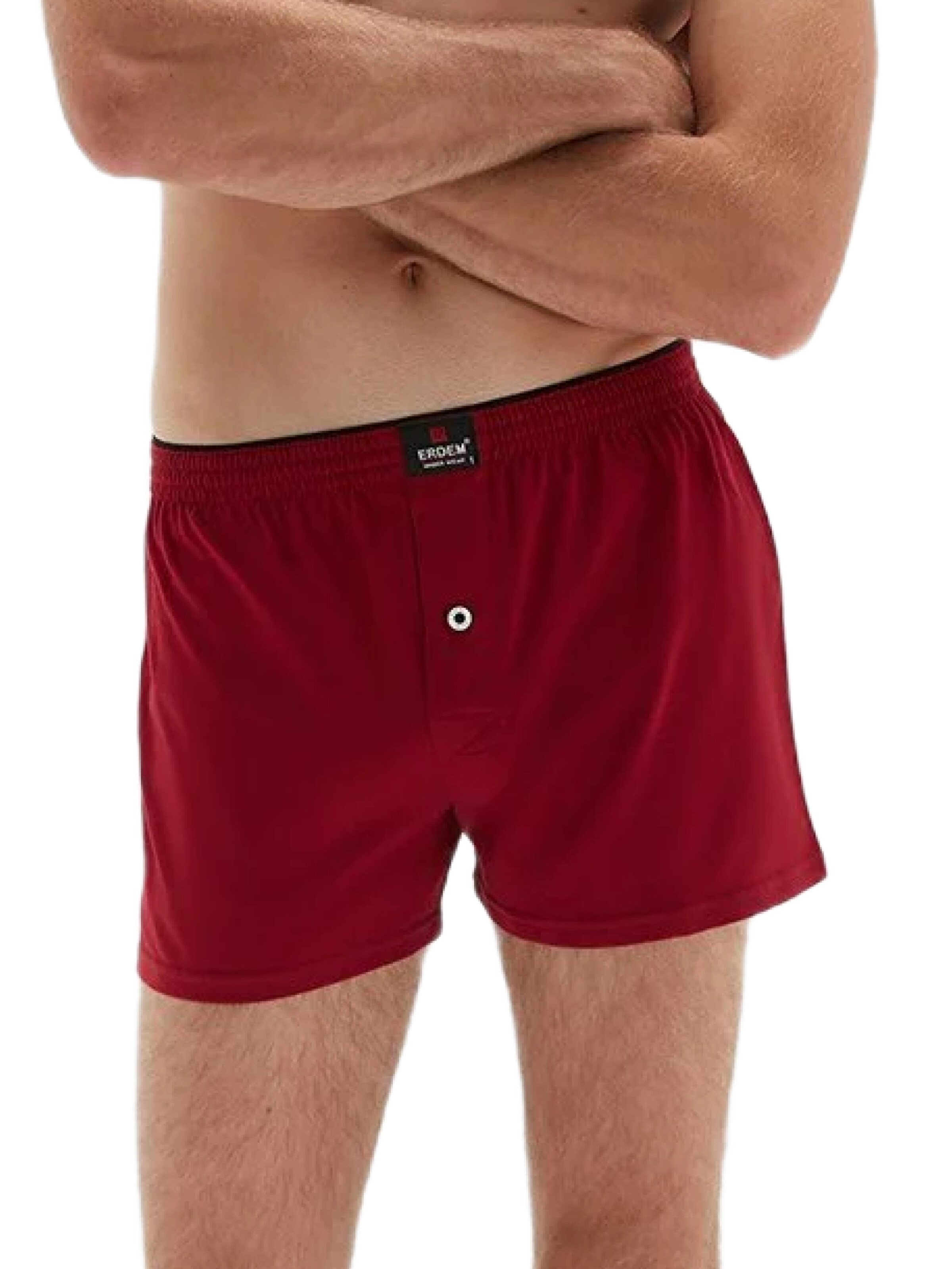 Erdem Boxershorts in Rood: voorkant