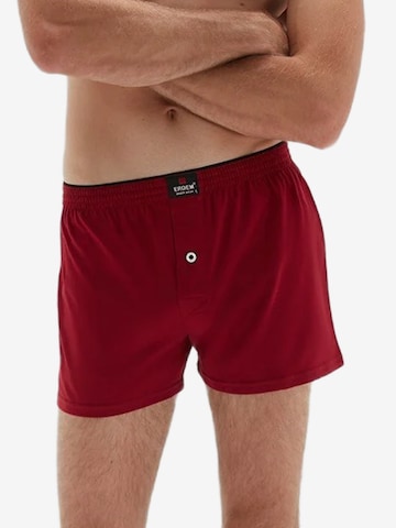 Erdem Boxershorts in Rood: voorkant