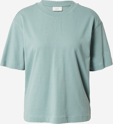 T-shirt Gina Tricot en bleu : devant