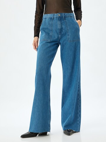 Koton Wide leg Jeans in Blue: front