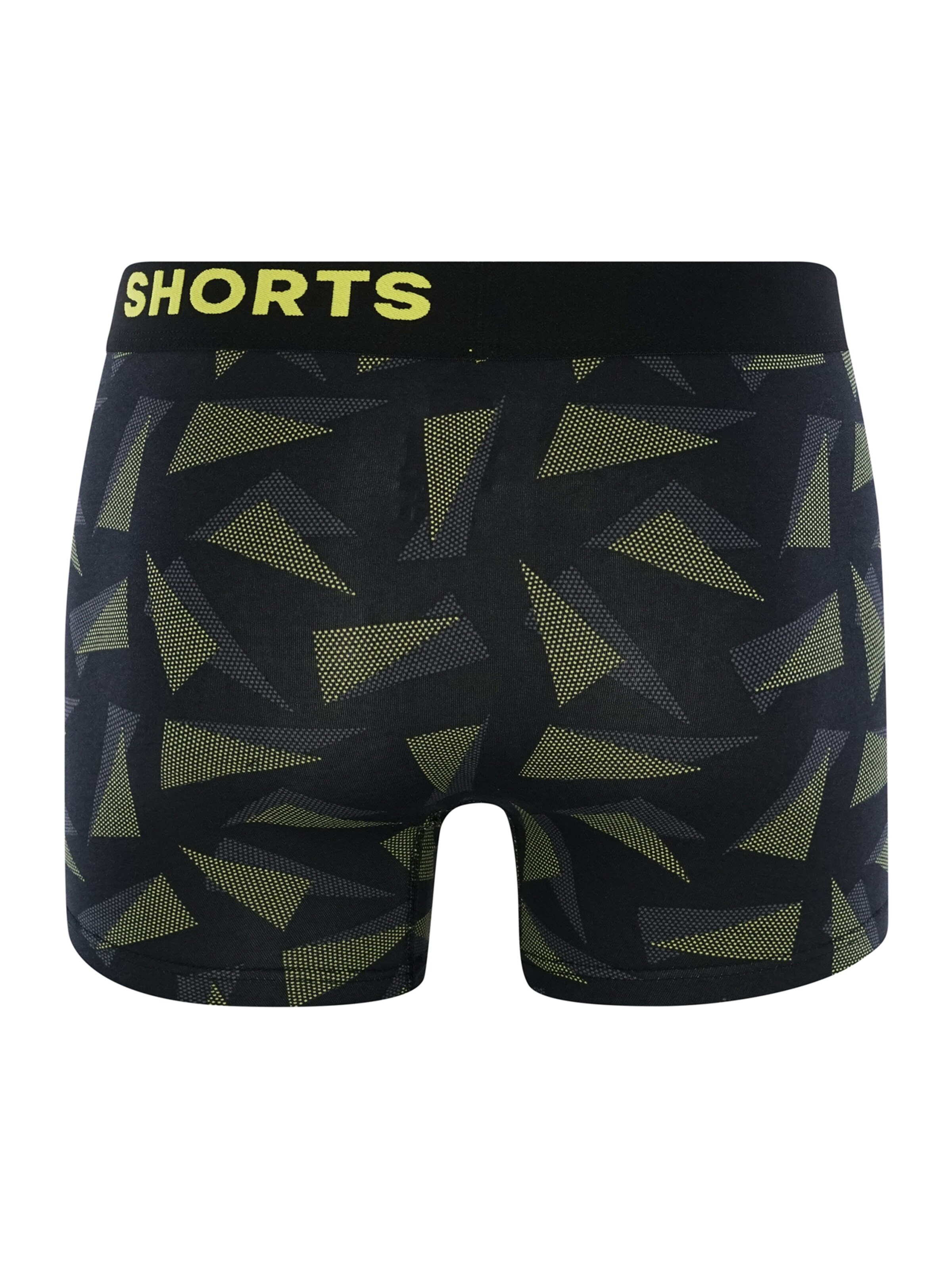 Männer Wäsche Happy Shorts Boxershorts 'Retro' in Dunkelgrau, Schwarz - FO56610 Männer Wäsche Happy Shorts Boxershorts 'Retro' in Dunkelgrau, Schwarz - FO56610