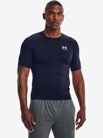 UNDER ARMOUR Λειτουργικό μπλουζάκι σε μπλε: μπροστά