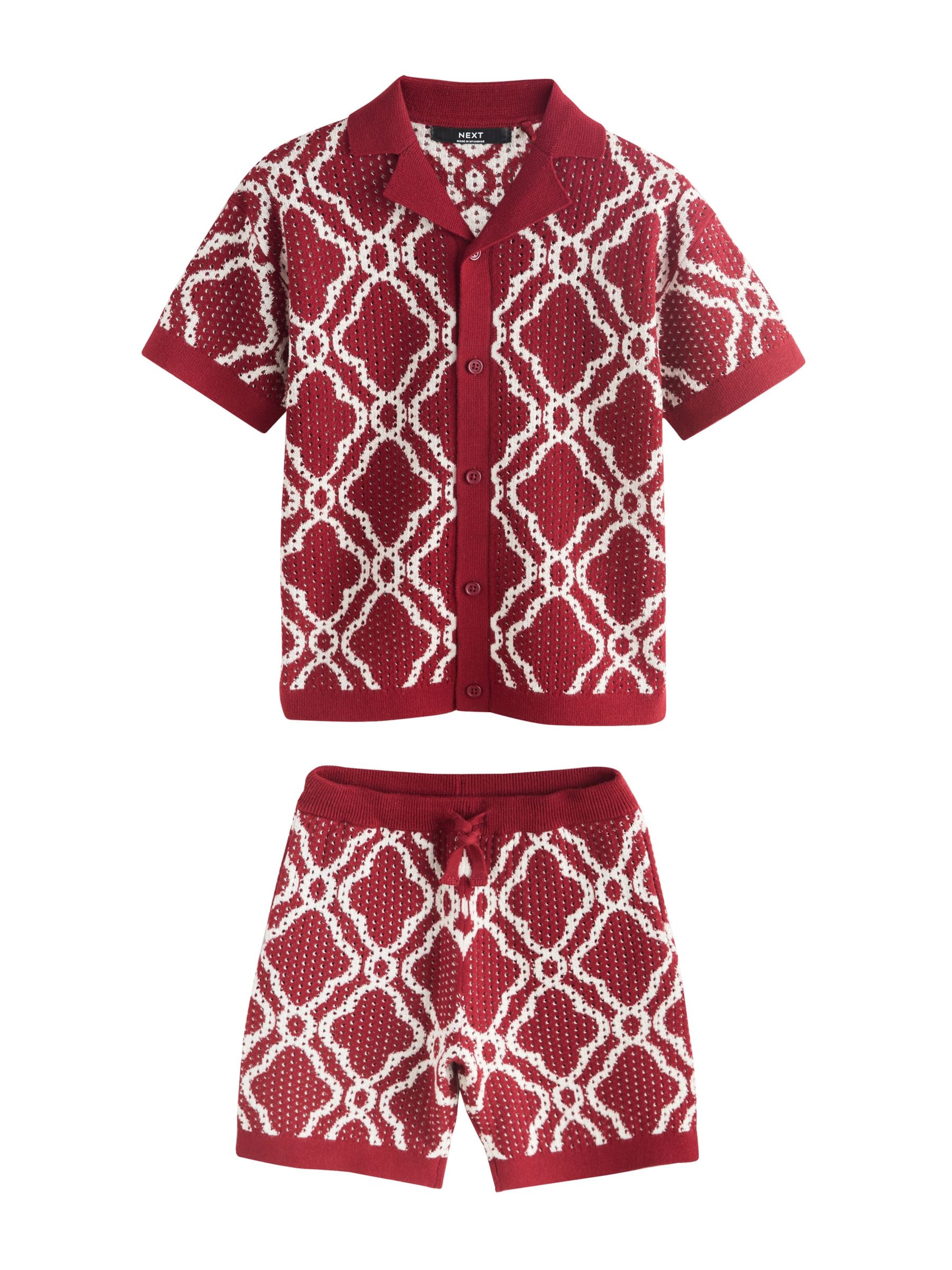 Next Komplet | rdeča barva: sprednja stran