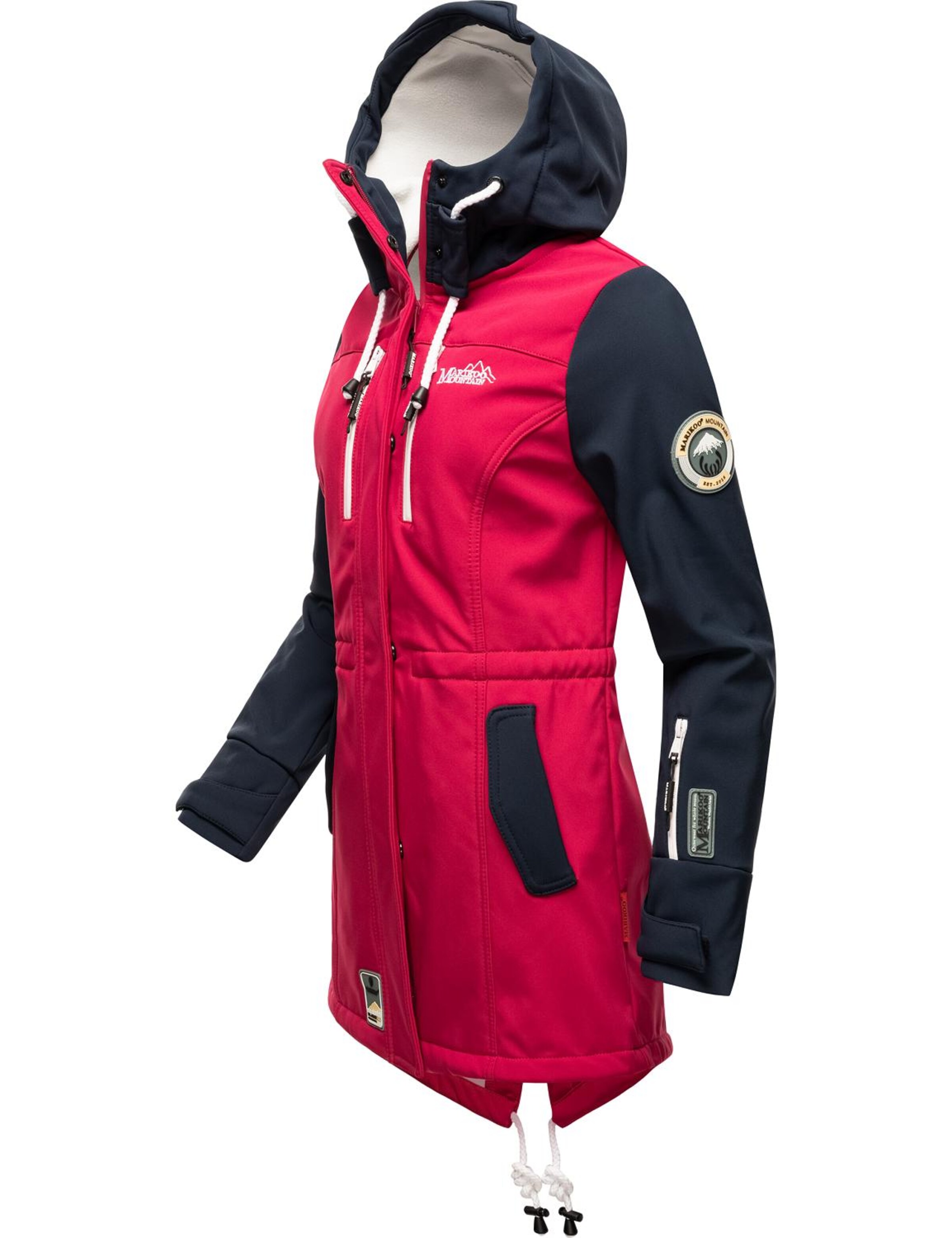 MARIKOO Функциональное пальто 'Zimtzicke' в Красный