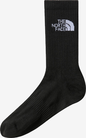 THE NORTH FACE Къси чорапи в черно: отпред