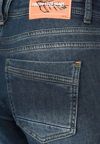 CECIL Slim fit Jeans 'Tracey' in Blue