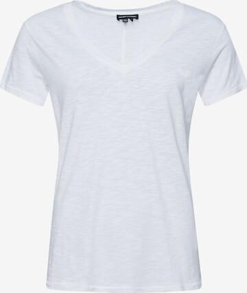 T-shirt Superdry en blanc : devant