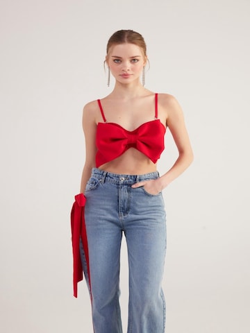 HOLLY LOLLY Top – červená: přední strana