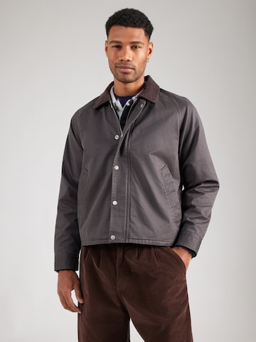 Abercrombie & Fitch Átmeneti dzseki - szürke: elől