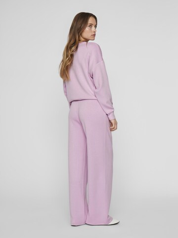 Wide Leg Pantalon VILA en rose