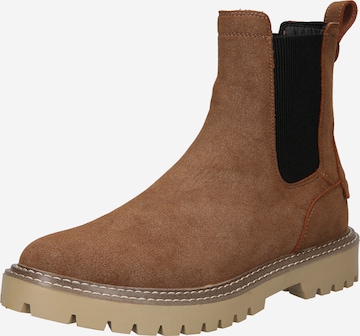 Chelsea Boots BULLBOXER en marron : devant