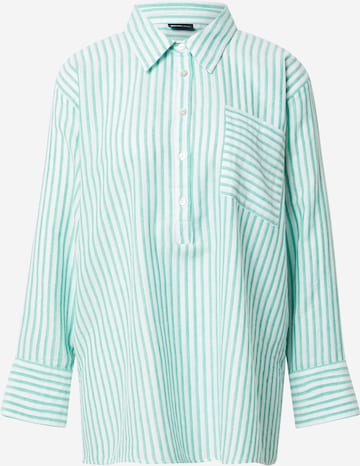 Gina Tricot Blouse 'Darla' in Groen: voorkant