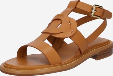 See by Chloé Strap sandal in Brown: front