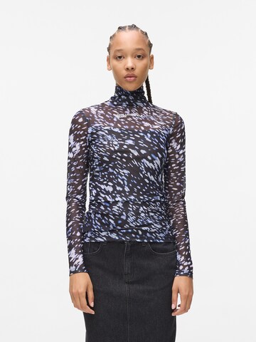 Haut KARL LAGERFELD JEANS en noir : devant