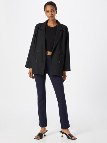 Coupe slim Pantalon 'Ponte' Wallis en bleu