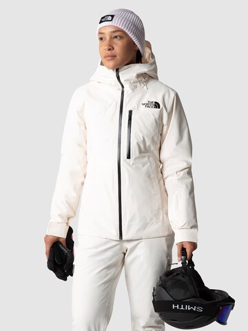 THE NORTH FACE Athletic Jacket 'DESCENDIT' in White: front