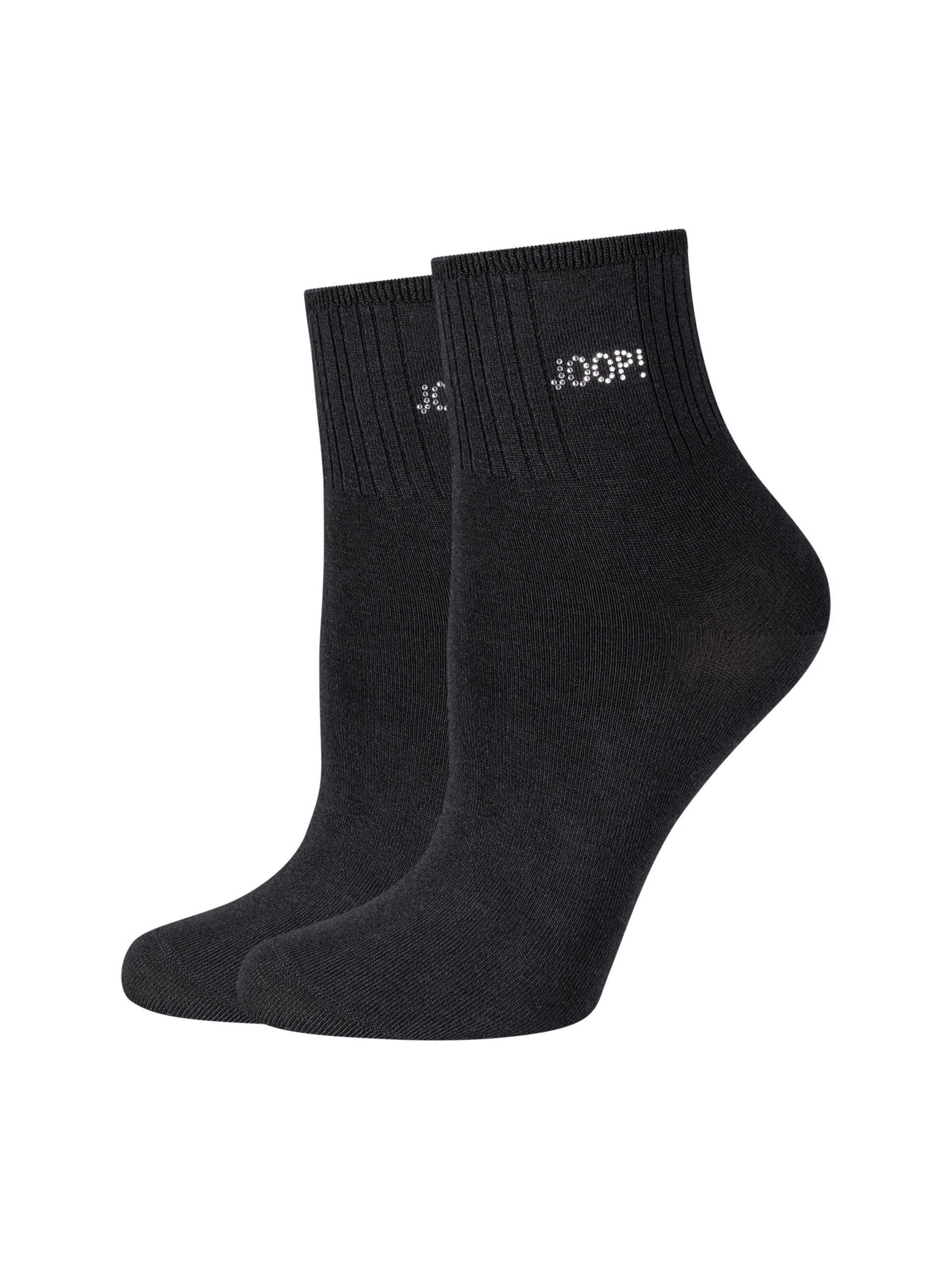 JOOP! Sokken 'Daily Crystal' in Zwart: voorkant
