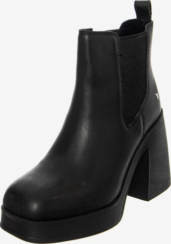 Stivale 'PRIORITY BLACK LEATHER' di Windsor Smith in nero: frontale