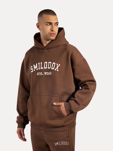 Smilodox Sweatshirt ' Kayson ' in Brown