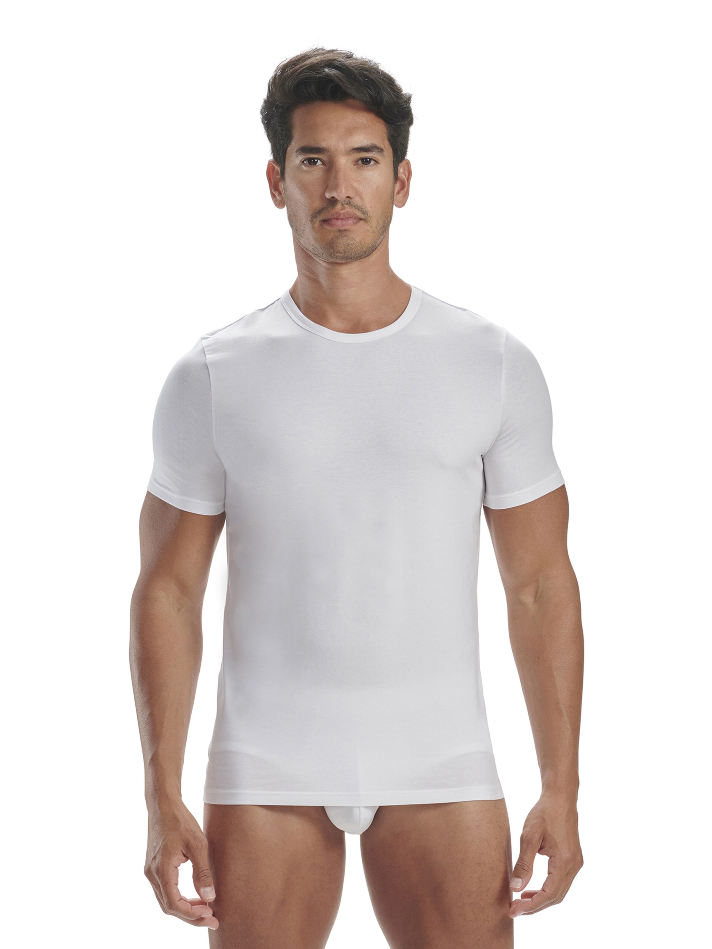 T-Shirt ADIDAS SPORTSWEAR en blanc : devant
