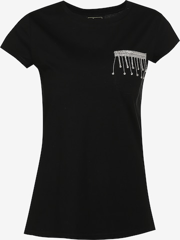 faina T-Shirt in Schwarz: predná strana