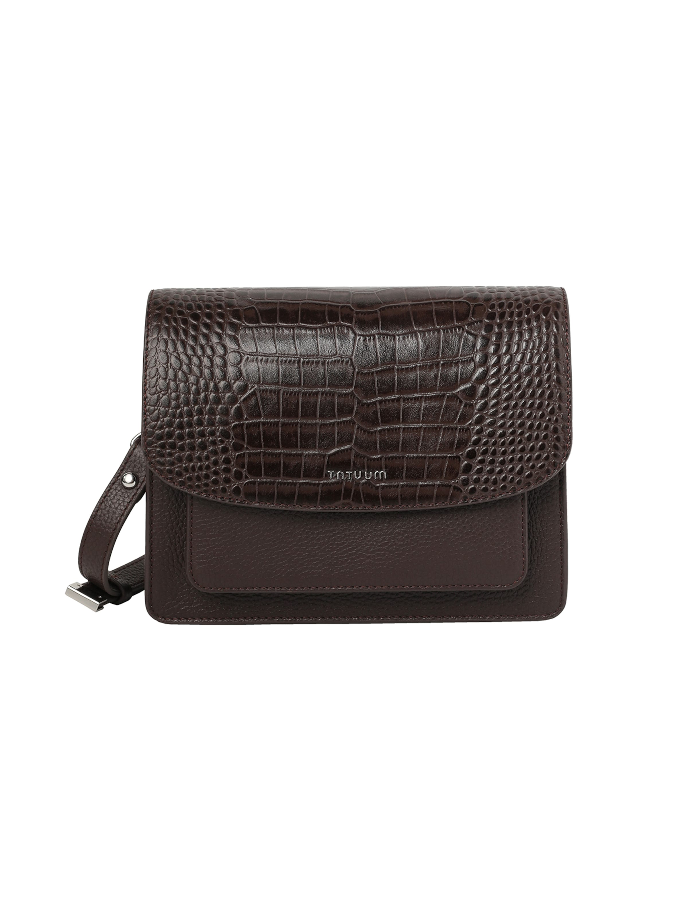 TATUUM Käsilaukku värissä ruskea: etupuoli