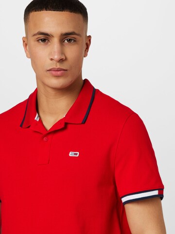 Tommy Jeans Poloshirt in Rot