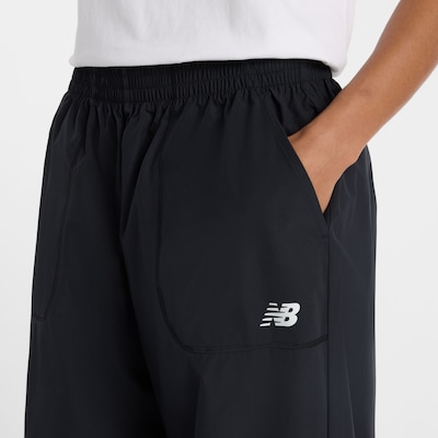 new balance Sporthose in schwarz / weiß, Produktansicht