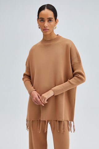 Touche Prive Kostuum in Beige